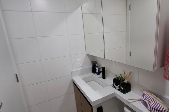 Banheiro de apartamento para alugar com 2 quartos, 32m² em Pirituba, São Paulo