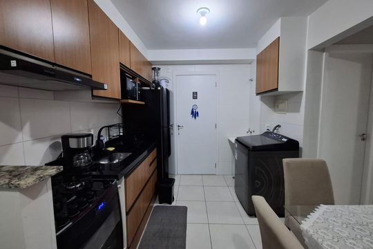 Cozinha de apartamento para alugar com 2 quartos, 32m² em Pirituba, São Paulo
