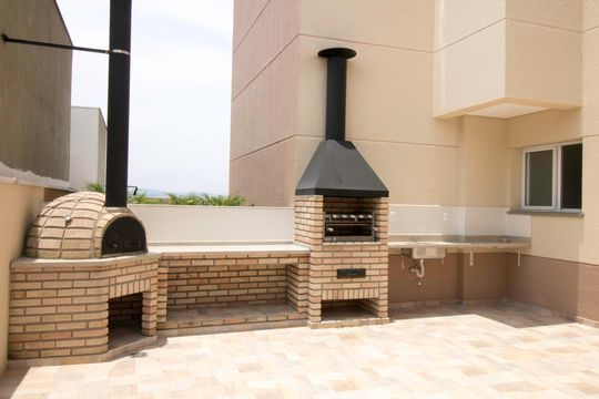 Área comum de apartamento para alugar com 2 quartos, 52m² em Vila Humaitá, Santo André