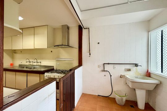 Área de serviço de apartamento à venda com 4 quartos, 180m² em Gávea, Rio de Janeiro