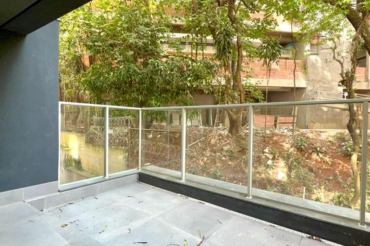 Varanda do Studio de kitnet/studio para alugar com 1 quarto, 28m² em Pinheiros, São Paulo