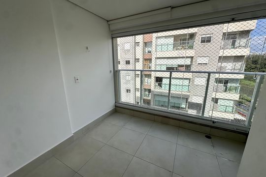 Varanda de apartamento para alugar com 2 quartos, 64m² em Jardim Caravelas, São Paulo