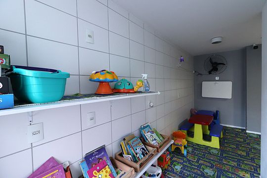 Área comum - brinquedoteca de apartamento à venda com 2 quartos, 57m² em Sarandi, Porto Alegre