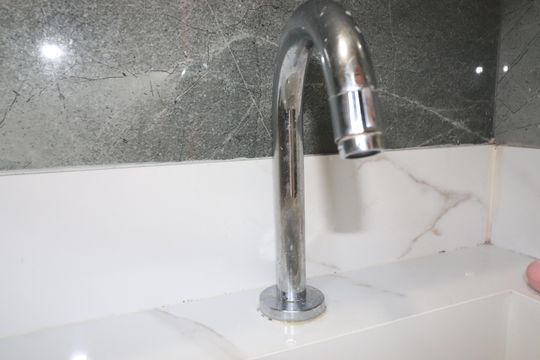 Banheiro da suíte de casa à venda com 3 quartos, 109m² em Vila Homero Thon, Santo André