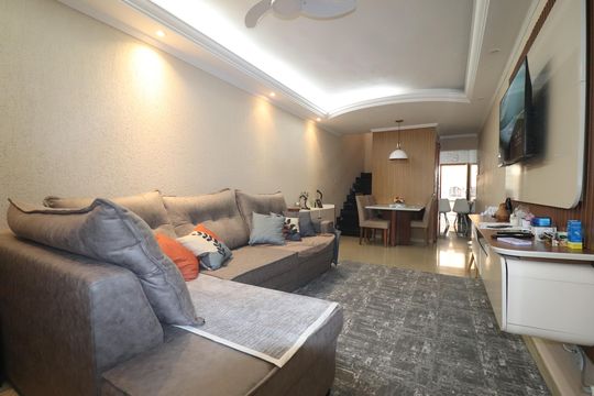 Casa à venda com 3 quartos, 109m² em Vila Homero Thon, Santo André