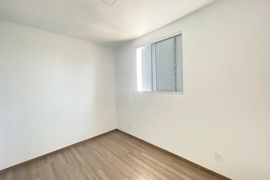 Quarto 02 suíte de apartamento à venda com 2 quartos, 56m² em Castelo, Belo Horizonte