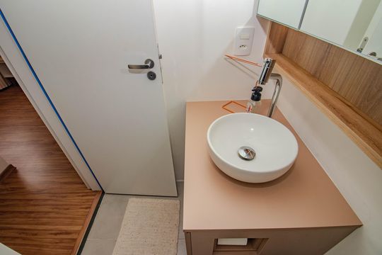 Banheiro de apartamento para alugar com 2 quartos, 40m² em Sarandi, Porto Alegre