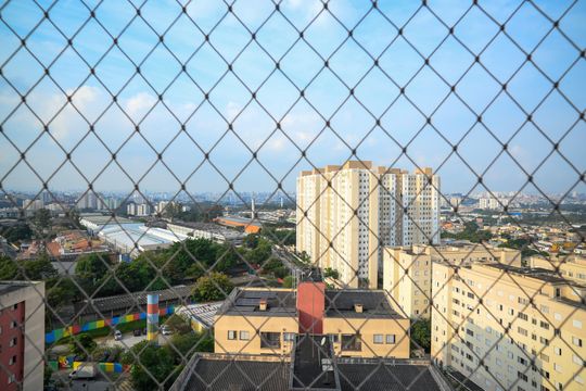Vista da Varanda da Sala de apartamento para alugar com 2 quartos, 42m² em Sacoma, São Paulo