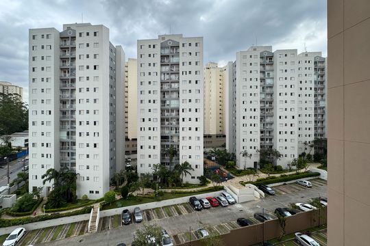Vista - Quarto 3 de apartamento para alugar com 3 quartos, 67m² em Planalto, São Bernardo do Campo