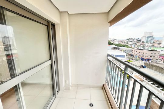 Varanda da Sala/Cozinha de kitnet/studio à venda com 1 quarto, 28m² em Parada Inglesa, São Paulo