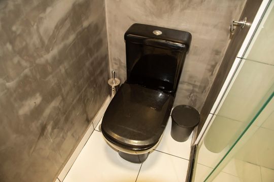 Banheiro Social de kitnet/studio à venda com 1 quarto, 25m² em Mirandópolis, São Paulo