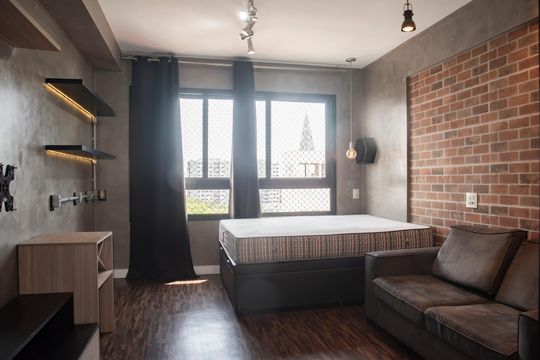 Kitnet/Studio à venda com 1 quarto, 25m² em Mirandópolis, São Paulo