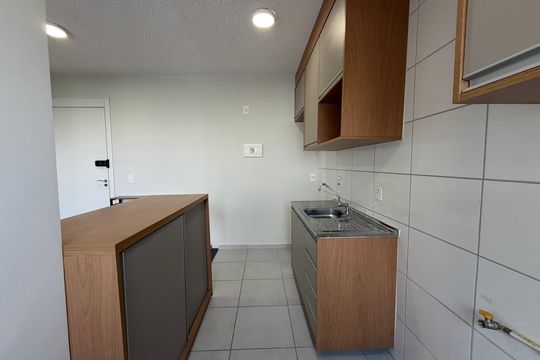 Cozinha de apartamento para alugar com 1 quarto, 30m² em Mooca, São Paulo