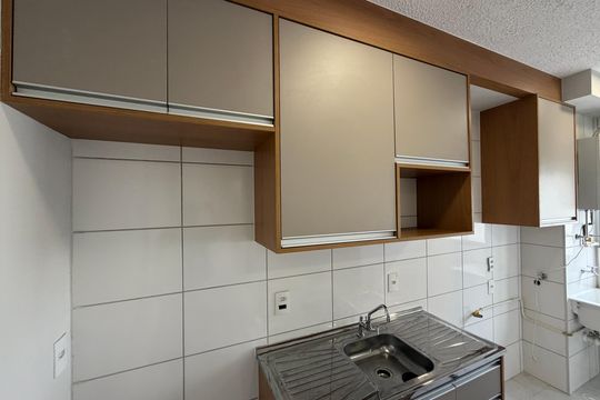 Cozinha de apartamento para alugar com 1 quarto, 30m² em Mooca, São Paulo