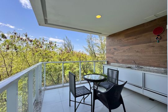 Varanda de apartamento para alugar com 2 quartos, 69m² em Recreio dos Bandeirantes, Rio de Janeiro