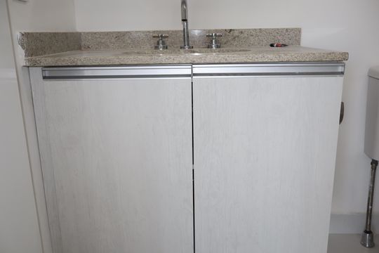 Banheiro de apartamento para alugar com 2 quartos, 48m² em Jardim Independência (são Paulo), São Paulo