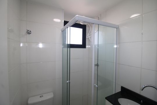 Banheiro social de apartamento para alugar com 1 quarto, 35m² em Vila Dom Pedro Ii, São Paulo