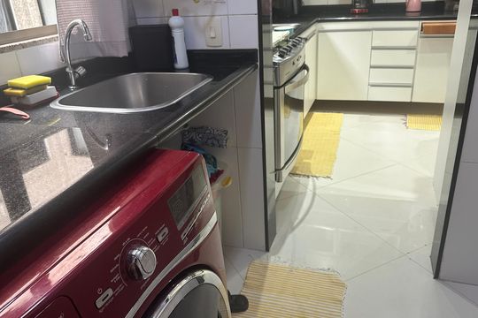 Área de Serviço de apartamento à venda com 3 quartos, 144m² em Recreio dos Bandeirantes, Rio de Janeiro