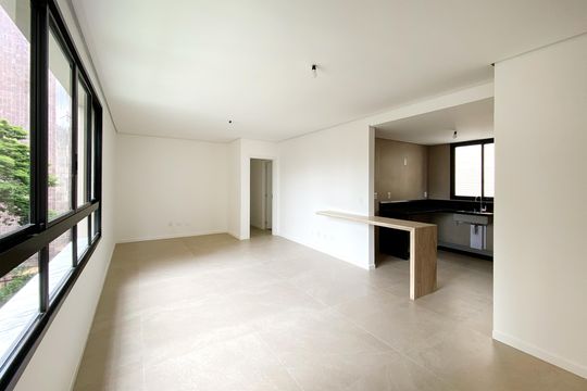 Sala de apartamento à venda com 3 quartos, 86m² em Sion, Belo Horizonte