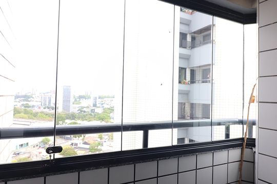 Varanda da Sala de apartamento à venda com 3 quartos, 150m² em Baeta Neves, São Bernardo do Campo