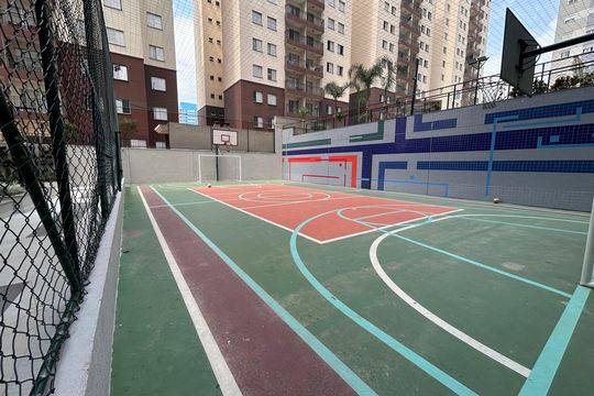 Quadra Esportiva de apartamento à venda com 1 quarto, 66m² em Jardim Flor da Montanha, Guarulhos