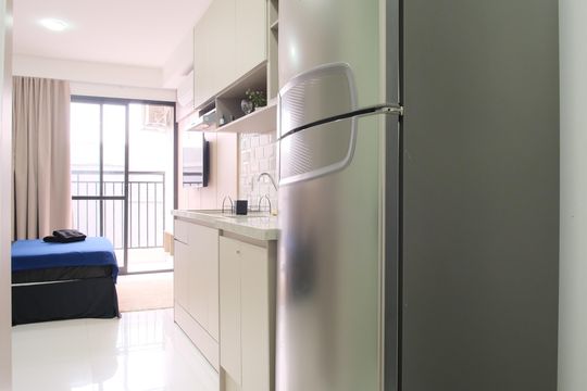 Cozinha de kitnet/studio à venda com 1 quarto, 26m² em Tatuapé, São Paulo