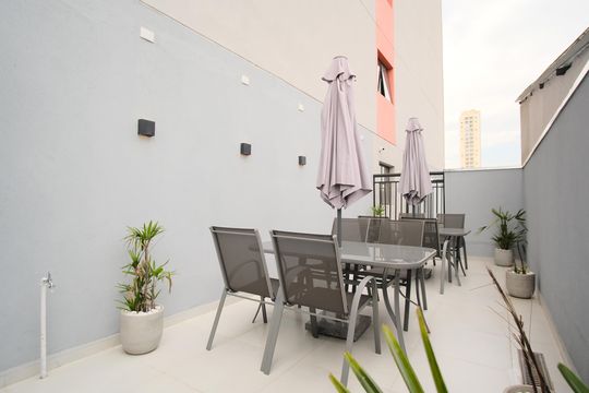 Área comum de kitnet/studio à venda com 1 quarto, 26m² em Tatuapé, São Paulo