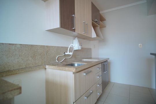 Cozinha de apartamento à venda com 1 quarto, 54m² em Auxiliadora, Porto Alegre