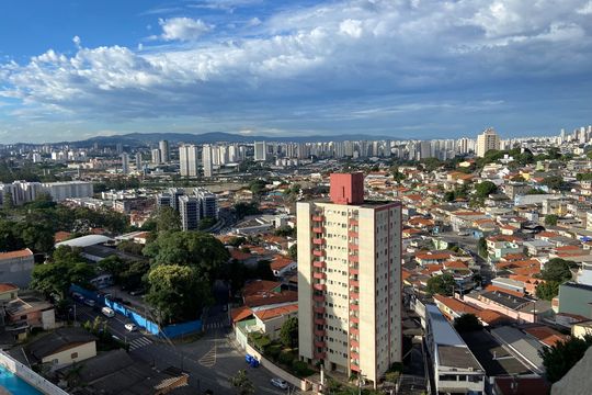 Sacada - Vista de apartamento para alugar com 2 quartos, 62m² em Jaguaré, São Paulo