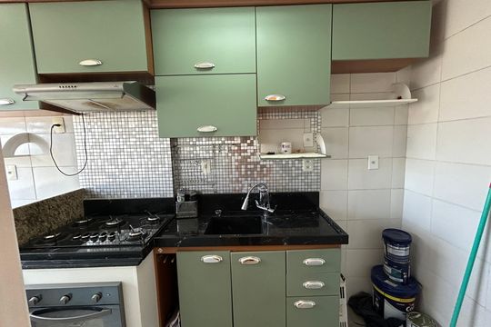 Cozinha de apartamento para alugar com 2 quartos, 52m² em Lins de Vasconcelos, Rio de Janeiro