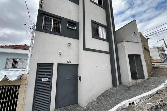 Fachada de kitnet/studio à venda com 1 quarto, 26m² em Jardim Paraíso, São Paulo