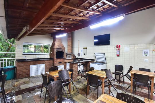 Área comum de apartamento para alugar com 2 quartos, 52m² em Parque Taboão, Taboão da Serra