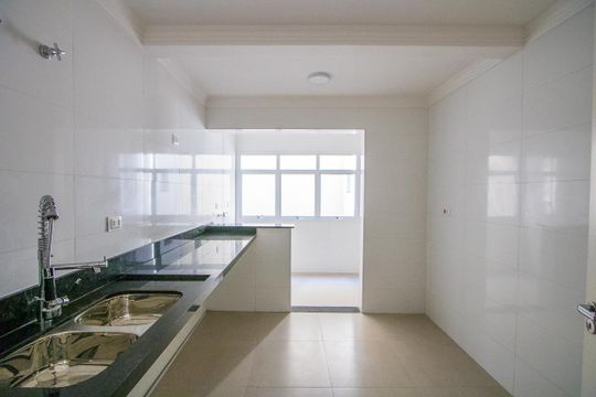 Cozinha de apartamento à venda com 3 quartos, 127m² em Paraíso, Santo André