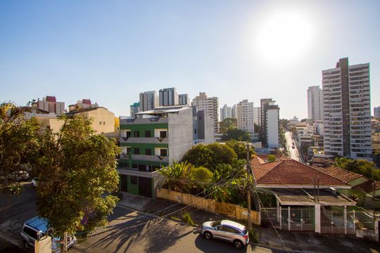 Vista da varanda gourmet de apartamento à venda com 3 quartos, 168m² em Paraíso, Santo André
