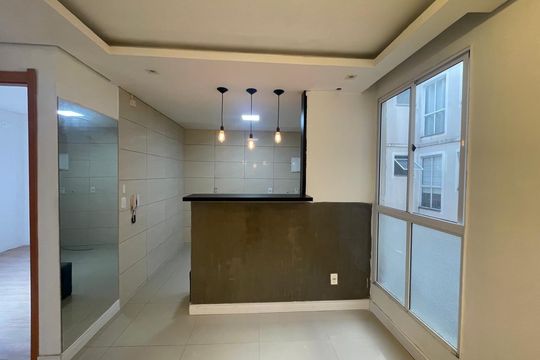 Sala de apartamento à venda com 2 quartos, 52m² em Santo Andre, São Leopoldo