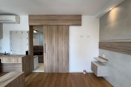 Quarto de apartamento à venda com 1 quarto, 30m² em Vila Alpina, Santo André