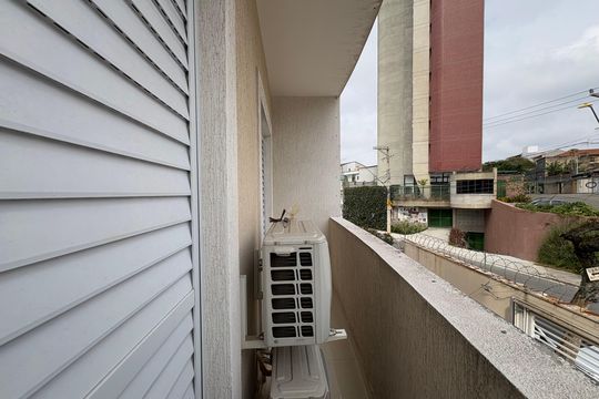 Sacada do Quarto de apartamento à venda com 1 quarto, 30m² em Vila Alpina, Santo André