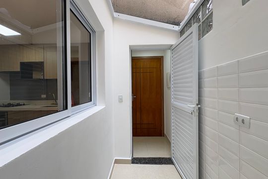Área de Serviço de apartamento à venda com 1 quarto, 30m² em Vila Alpina, Santo André