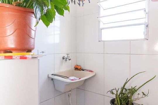 Área de Serviço de apartamento à venda com 1 quarto, 38m² em Vila Araguaia, São Paulo