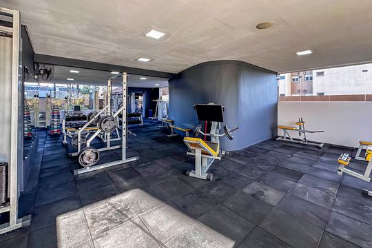 Área comum - Academia de apartamento para alugar com 2 quartos, 62m² em Silveira, Santo André