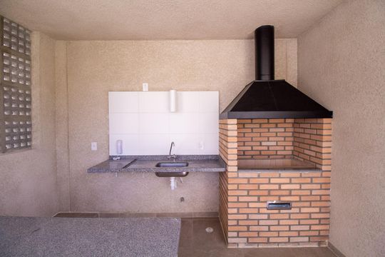 Área comum - Churrasqueira de apartamento para alugar com 2 quartos, 41m² em Vila California, São Paulo
