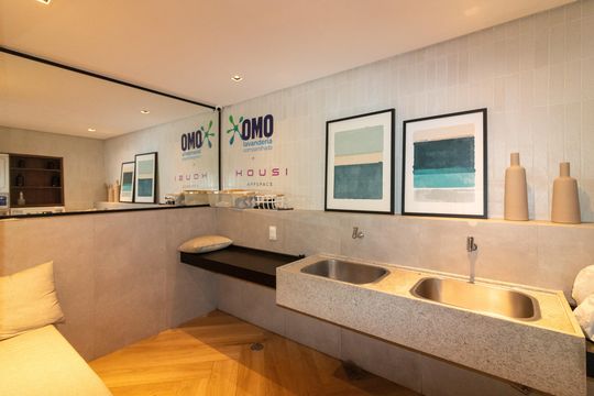 Área comum de apartamento para alugar com 2 quartos, 40m² em Indianópolis, São Paulo