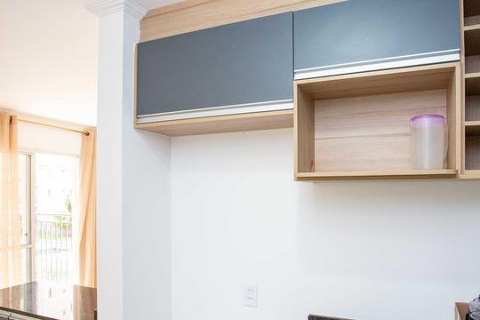 Cozinha de apartamento à venda com 3 quartos, 64m² em Centro, Diadema