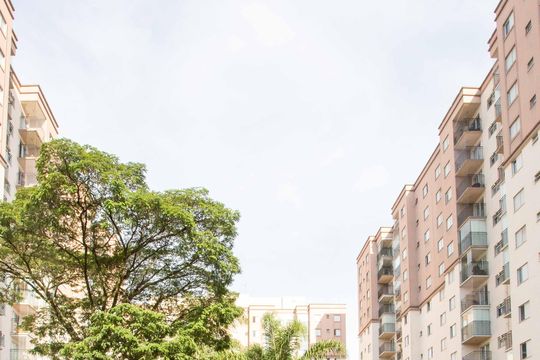 Fachada do condomínio de apartamento à venda com 3 quartos, 64m² em Centro, Diadema