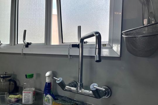 Cozinha de apartamento à venda com 1 quarto, 152m² em Vila Clementino, São Paulo