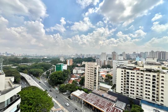 Vista da Suíte de apartamento à venda com 1 quarto, 152m² em Vila Clementino, São Paulo