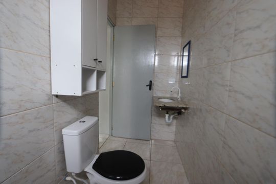 Banheiro da Suíte de apartamento para alugar com 1 quarto, 70m² em Jardim Nove de Julho, São Paulo