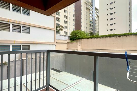 Varanda de kitnet/studio para alugar com 1 quarto, 28m² em Jardim Paulista, São Paulo