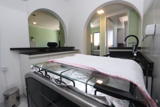 Cozinha de apartamento à venda com 2 quartos, 47m² em Quinta da Paineira, São Paulo