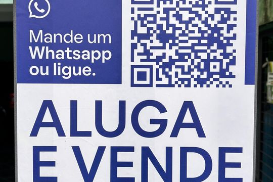 Placa de apartamento para alugar com 2 quartos, 47m² em Vila Alzira, Santo André